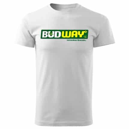 0715 BUDWAY CANNABIS SMOKE FRESH T-Shirt bqla