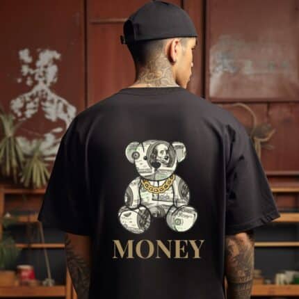 Овърсайз тениска Money
