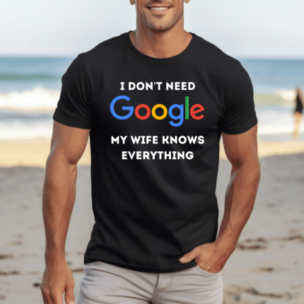 Мъжка тениска I Don't Need Google