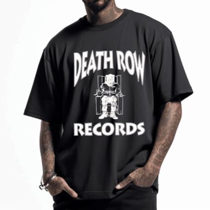 Мъжка Овърсайз Тениска Death Row Records