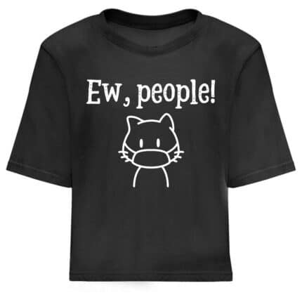 Дамска Кроп Топ Тениска Ew People