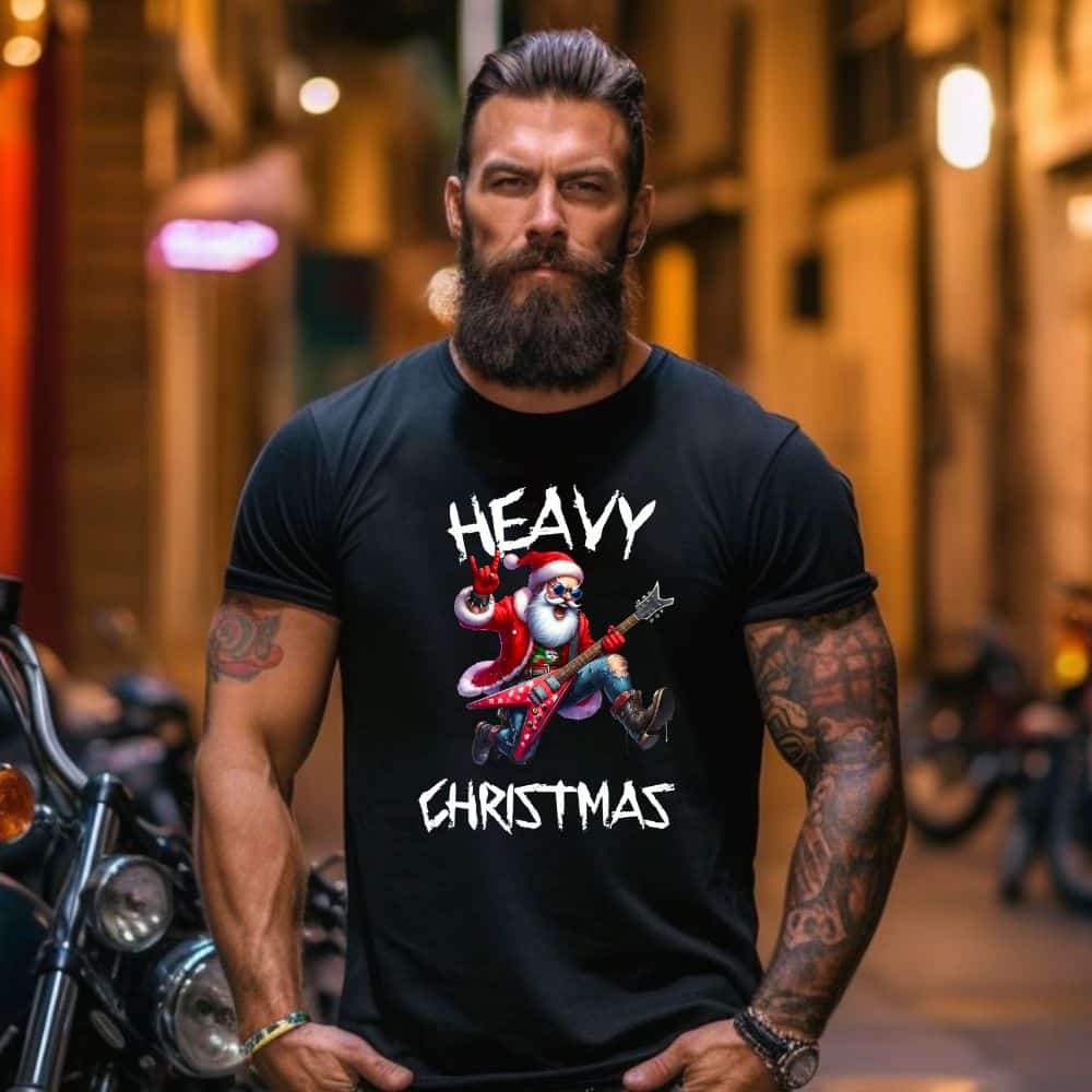 koleden komplekt teniska Heavy Christmas 2 Коледен Комплект Тениска Heavy Christmas