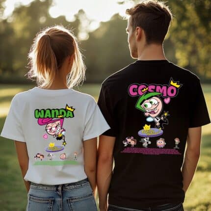 Тениски за двойки Cosmo and Wanda