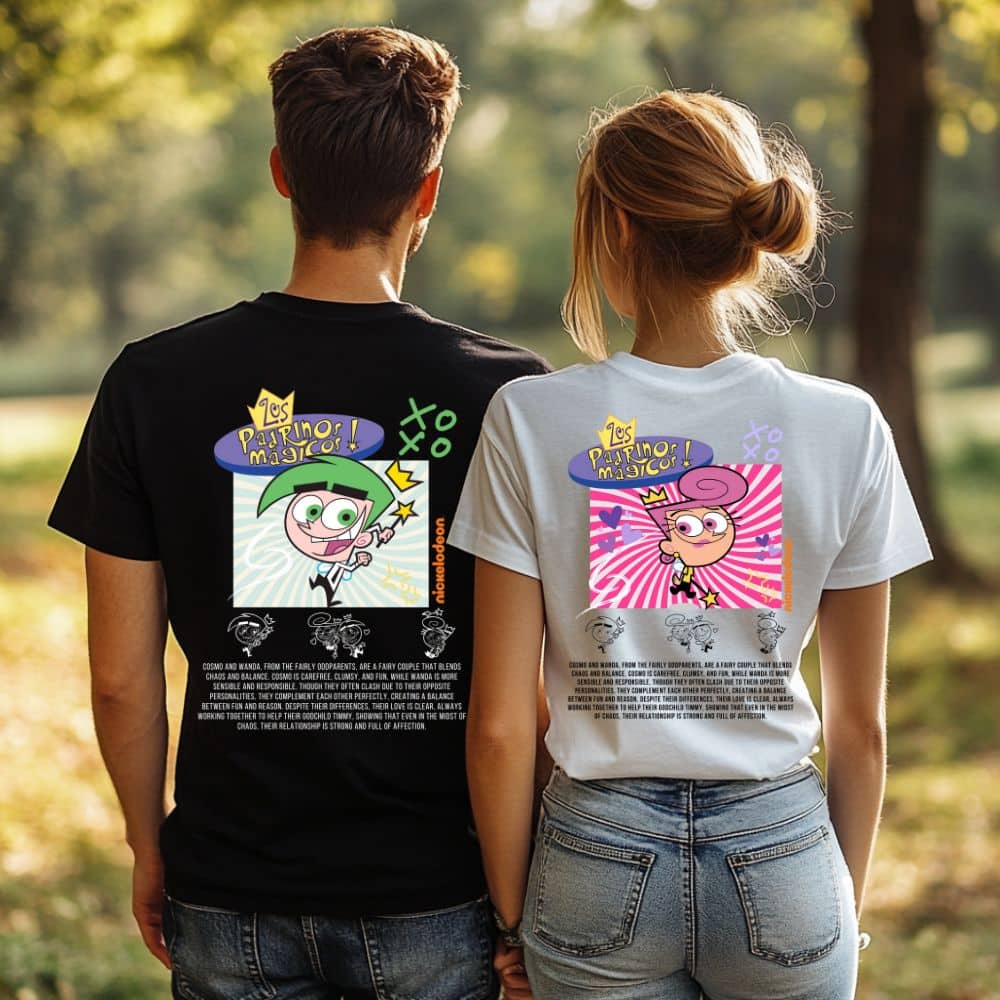 Тениски за двойки Magic Cosmo and Wanda Тениски за двойки Magic Cosmo and Wanda