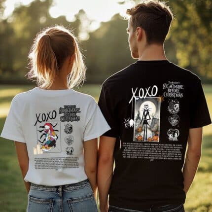 Тениски за двойки XOXO Nightmare