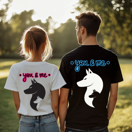 Тениска за двойки You And Me