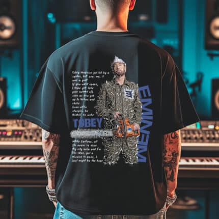 Мъжка Тениска Eminem Tobey black