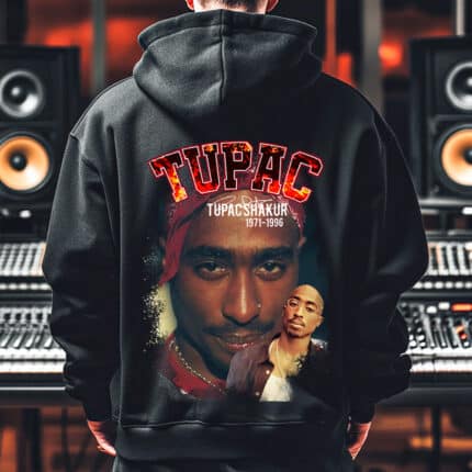 Худи Tupac Shakur 1971-1996 black
