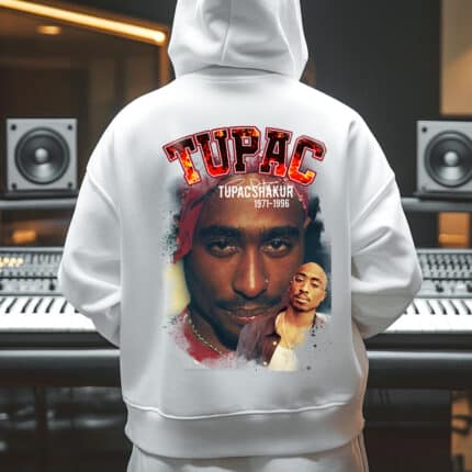 Худи Tupac Shakur 1971-1996 white