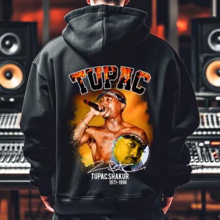 Худи 2PAC 1971-1996 BLACK