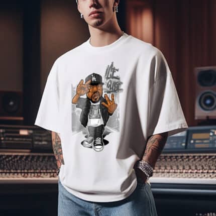 Мъжка Тениска Ice Cube Craicature white