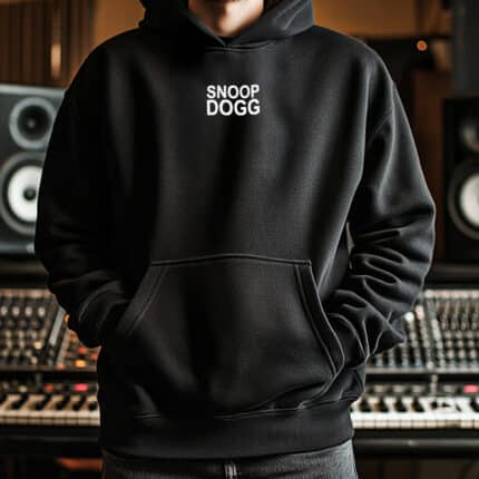Черно Худи Snoop Dogg NBA отпред
