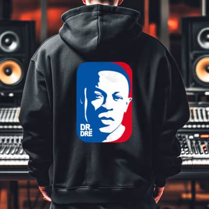 Черно Худи Snoop Dogg NBA отзад