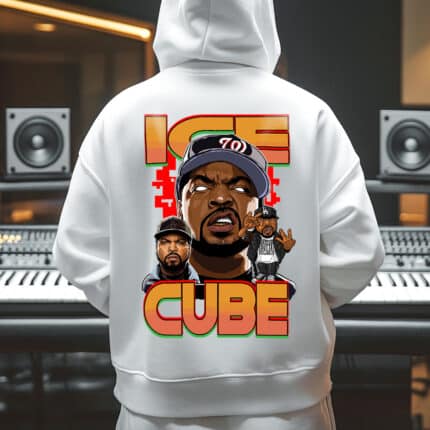Бяло Худи Ice Cube