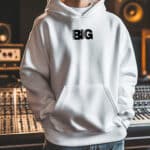 Бяло Худи Notorious B.I.G. отпред