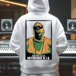 Бяло Худи Notorious B.I.G. отзад