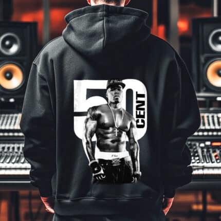 Худи 50 Cent отзад