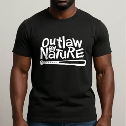 Мъжка Черна Тениска Outlwa BY Nature