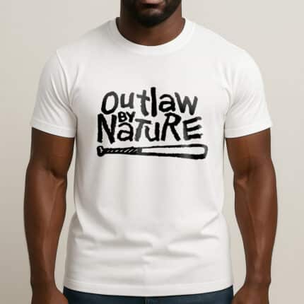 Мъжка Бяла Тениска Outlwa BY Nature