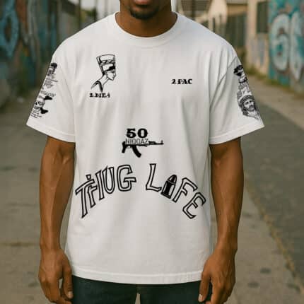 Тениска Tupac Tattoos