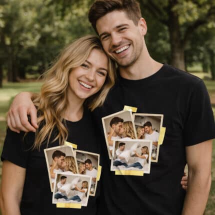 Персонализирана Тениска POLAROID COUPLE